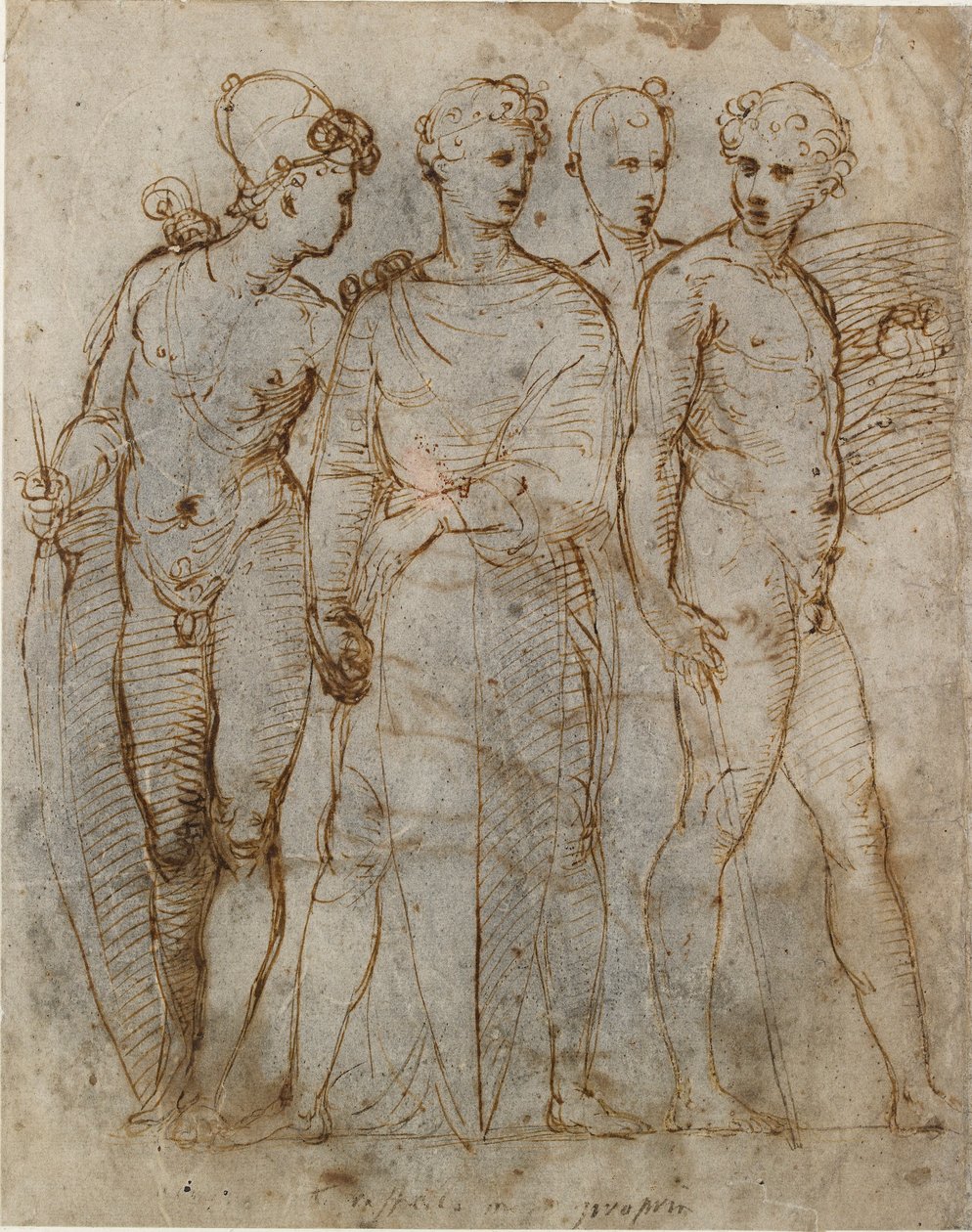 Gruppe af krigere Donatello