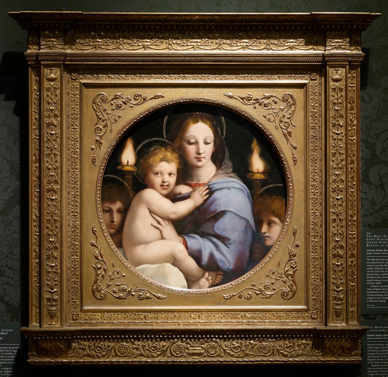 Madonna med kandelabre af Raphael