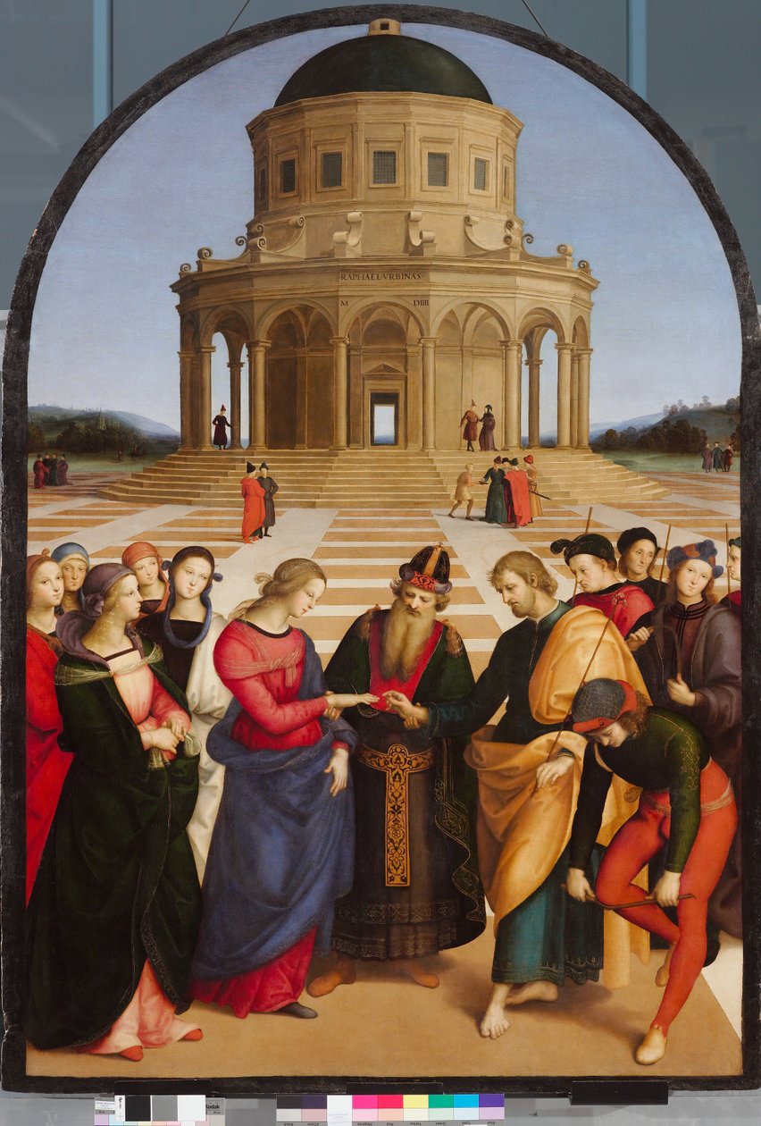 Jomfruens ægteskab, 1504 af Raphael