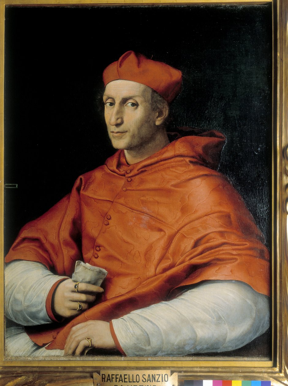 Portræt af kardinal Bernardo Dovizi da Bibbiena af Raphael