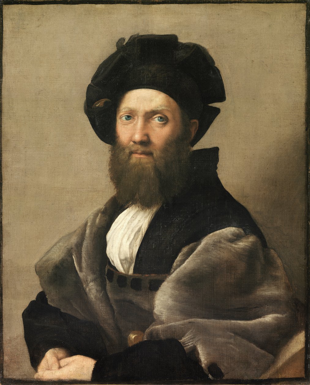 Portræt af Baldassare Castiglione af Raphael