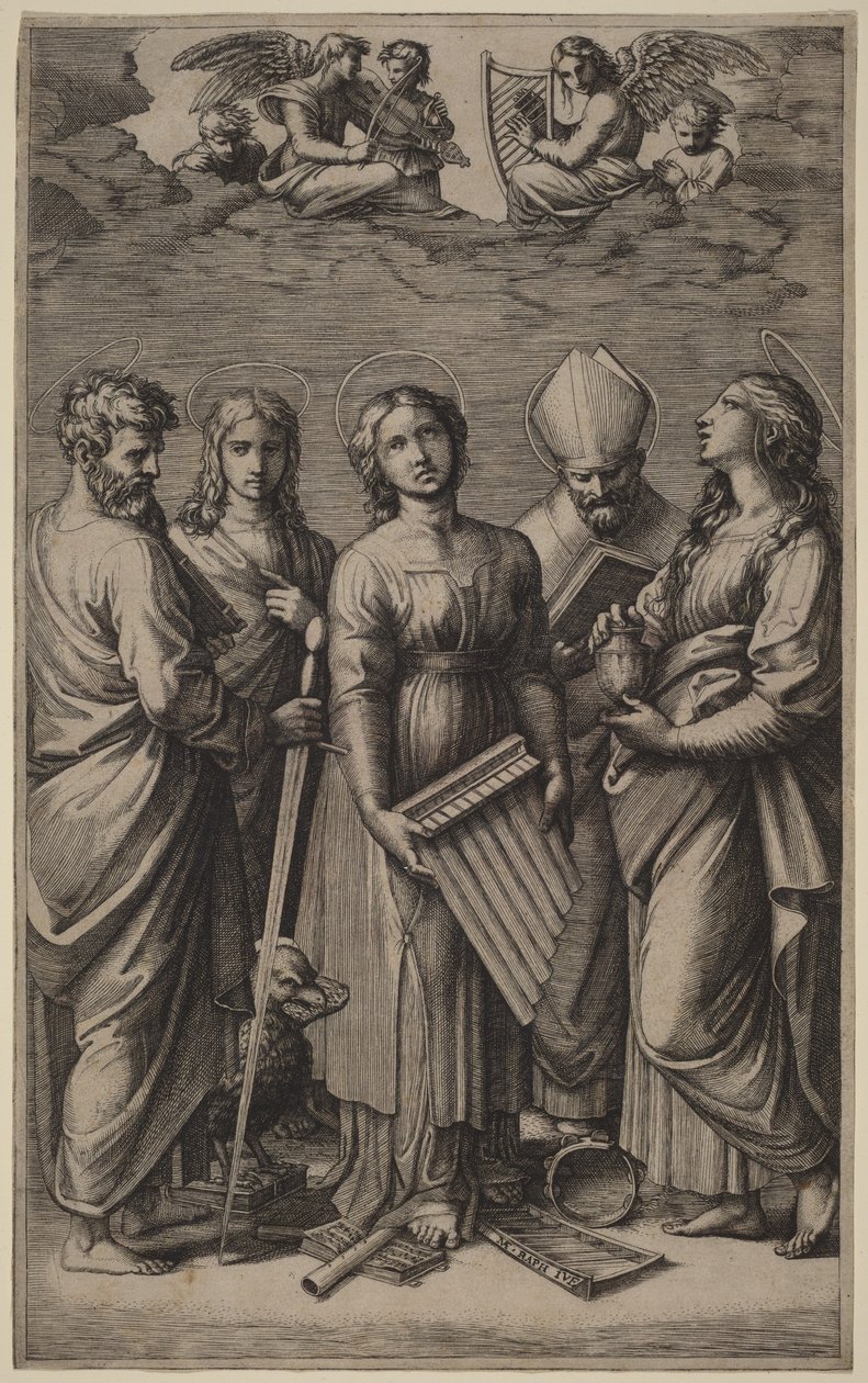 Sankt Cecilia af Raphael