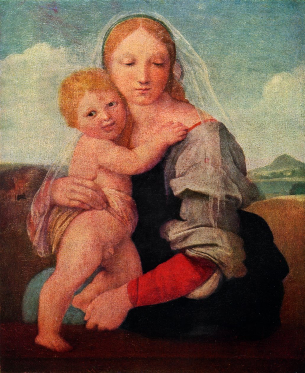 Mackintosh Madonna, c1510-1512, 1929 af Raffaello Sanzio Raphael