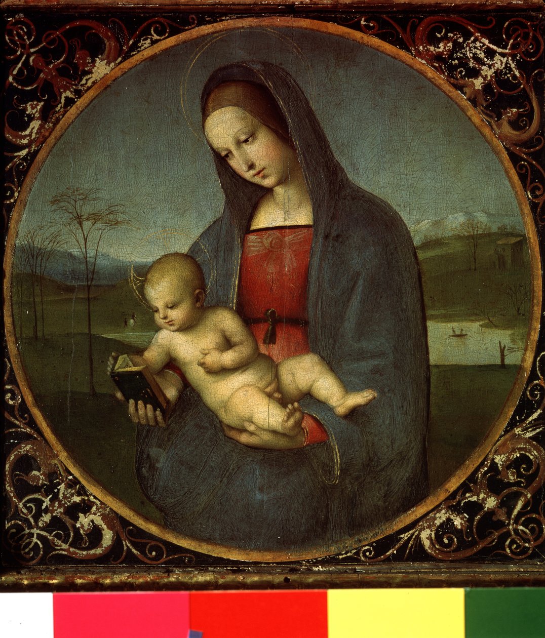 Madonna Conestabile, 1502/03 af Raphael