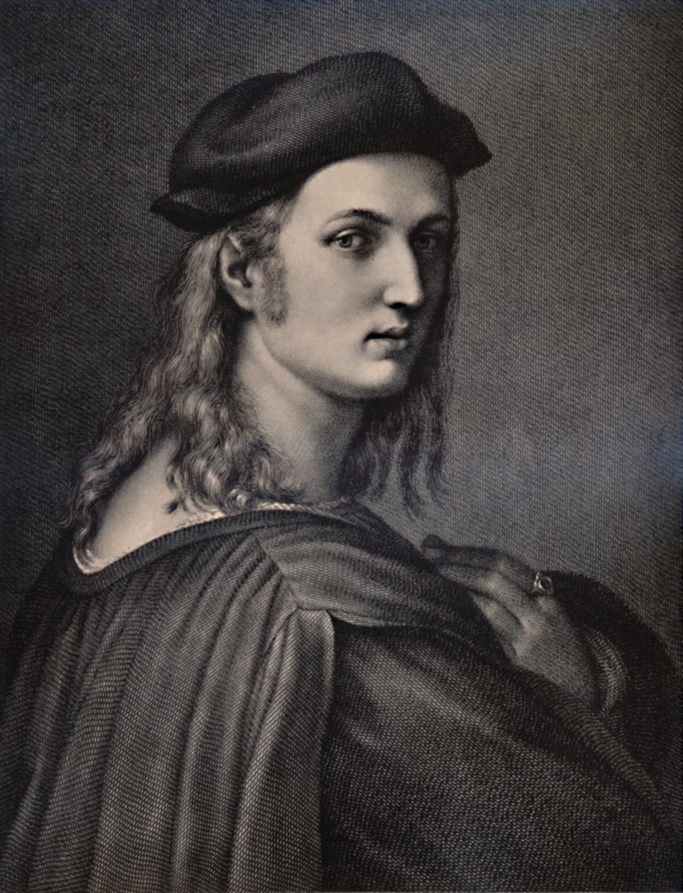 Raphael Sanzio, italiensk renæssancekunstner, 18. eller 19. århundrede 1894 af Raphael Morghen