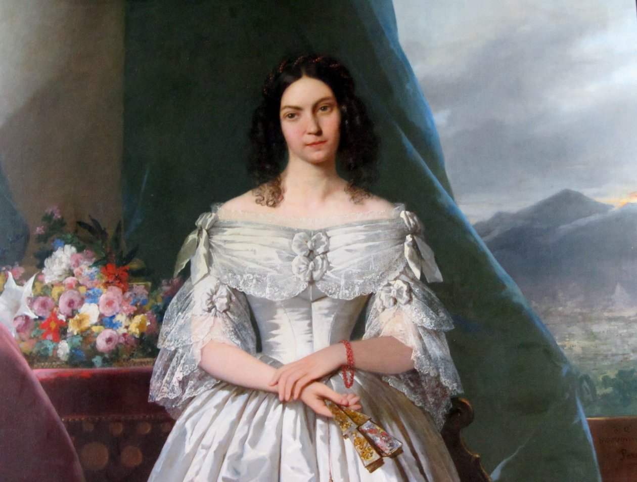 Lady fra Peru af Raymond Auguste Quinsac Monvoisin