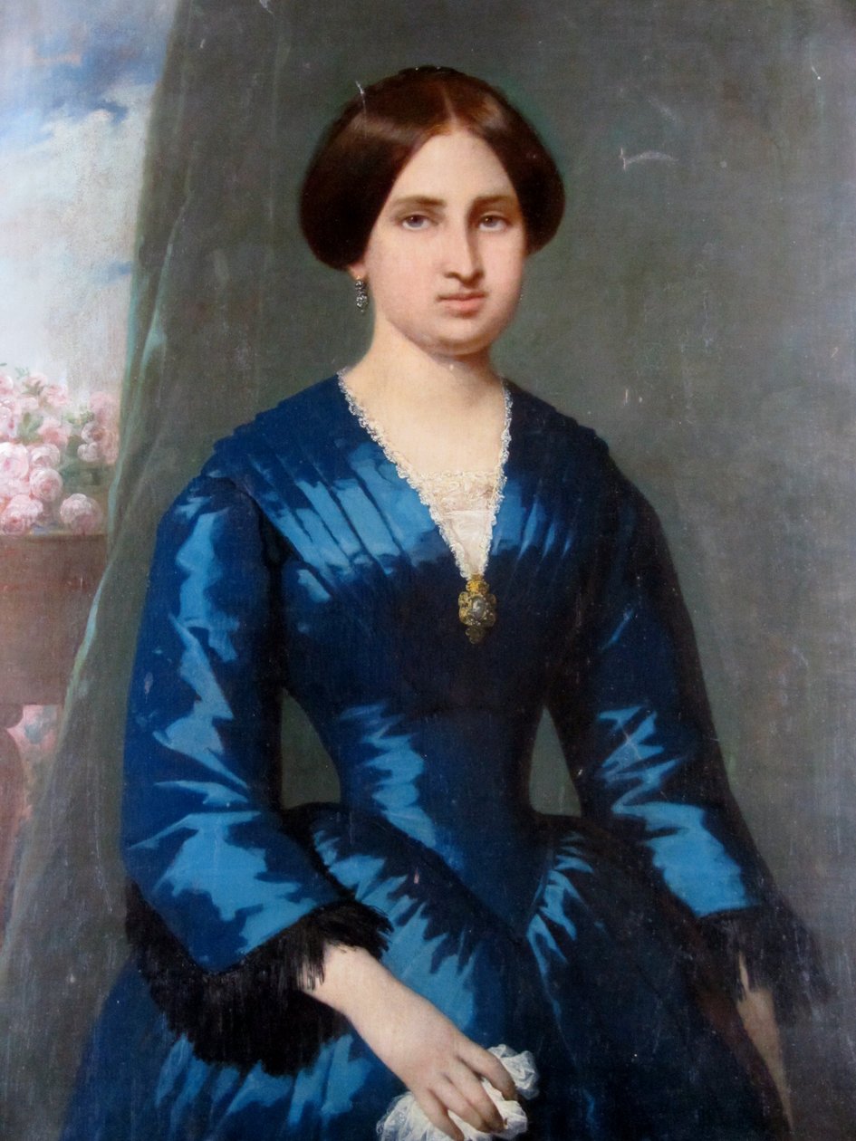 Fru Clorinda Rosales Bascuñán af Raymond Auguste Quinsac Monvoisin