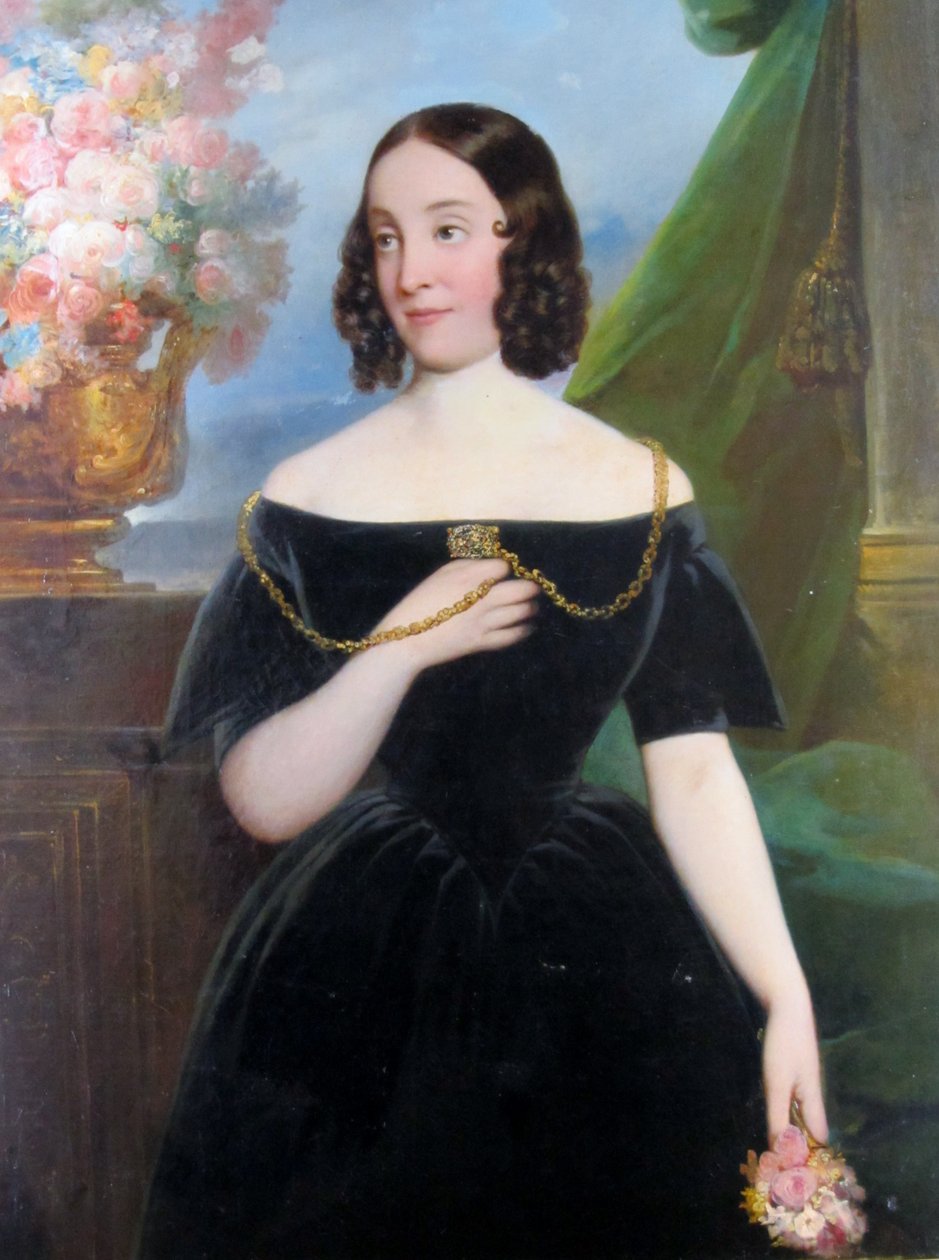 Fru Emilia Herrera Toro af Raymond Auguste Quinsac Monvoisin