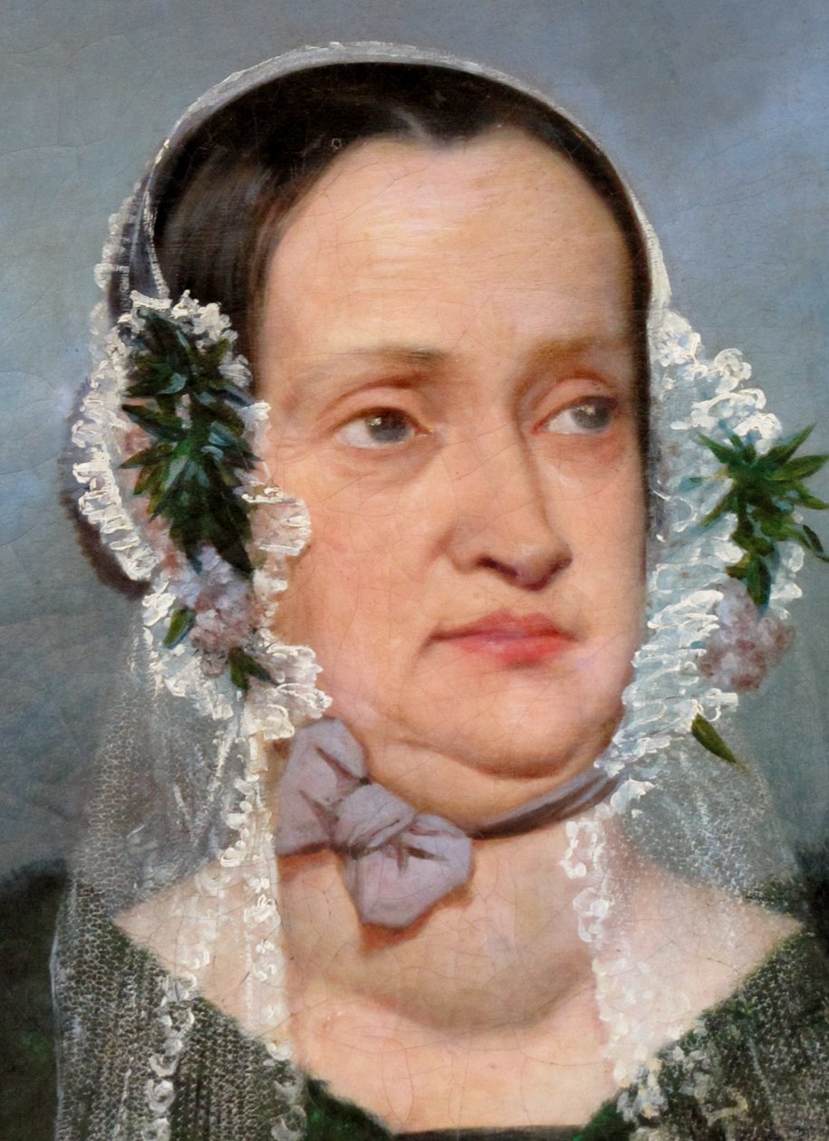 Doña Mercedez Rosales Larraín de Pérez af Raymond Auguste Quinsac Monvoisin