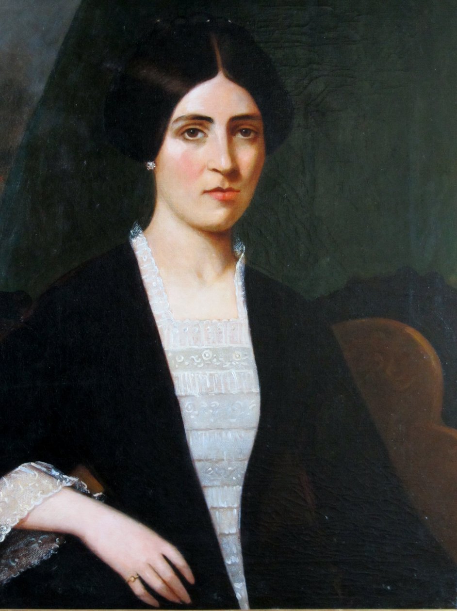 Doña Victoria Squella y Lopetegui af Raymond Auguste Quinsac Monvoisin
