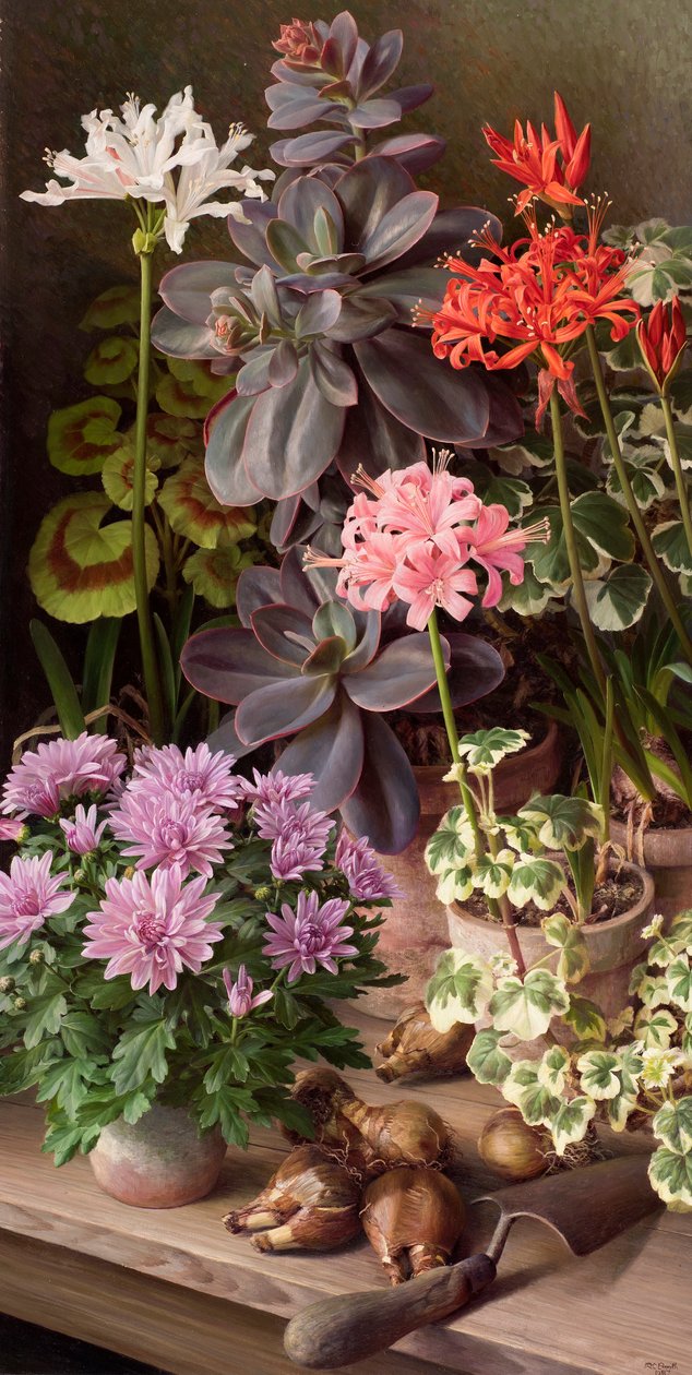 Oktoberblomster af Raymond Booth