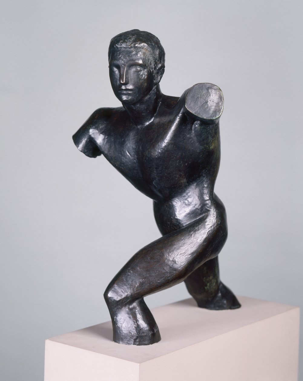 Torso af en ung mand af Raymond Duchamp Villon