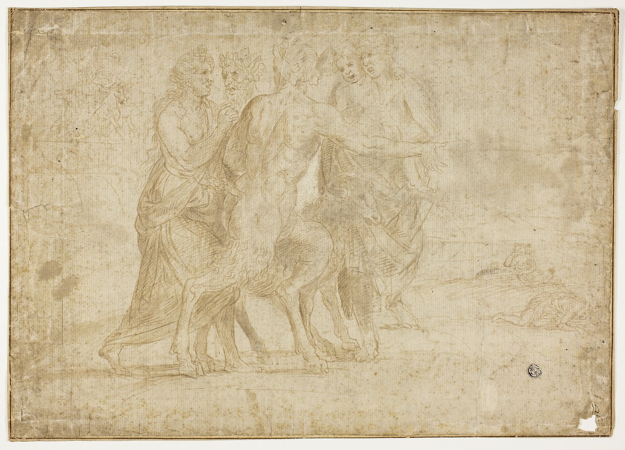 Faun og nymfer af Raymond de Lafage