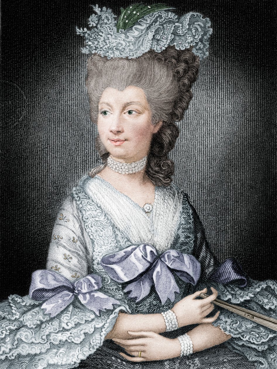 Dronning Charlotte, dronningekonsort af George III, 1800-tallet af Read