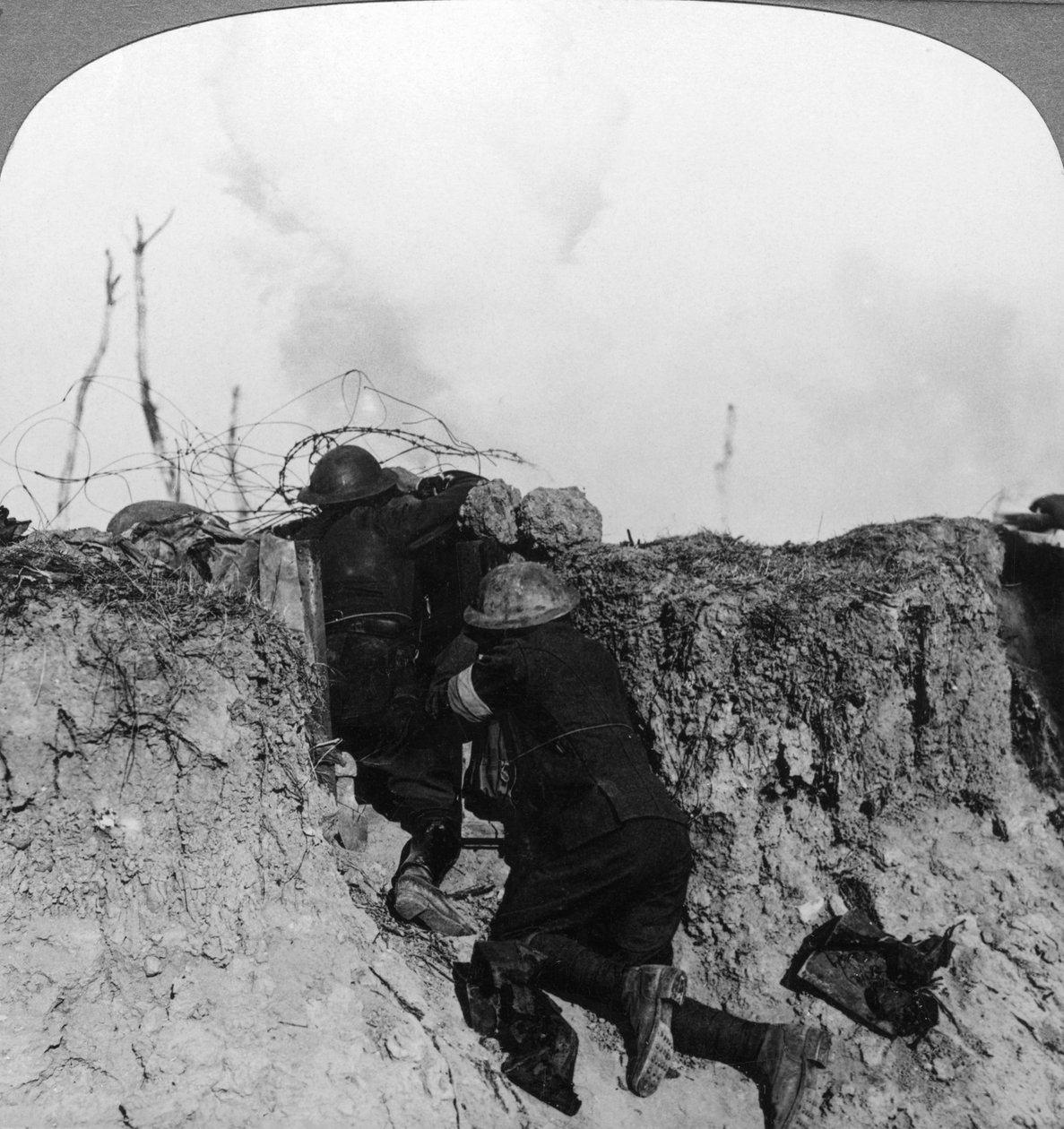 Artilleriobservationsofficer i forreste post, Frankrig, Første Verdenskrig, 1914-1918. af Realistic Travels Publishers