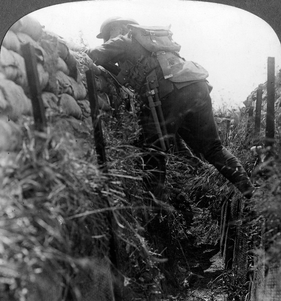 Canadisk infanteri i skyttegravene, Første Verdenskrig, 1914-1918. af Realistic Travels Publishers