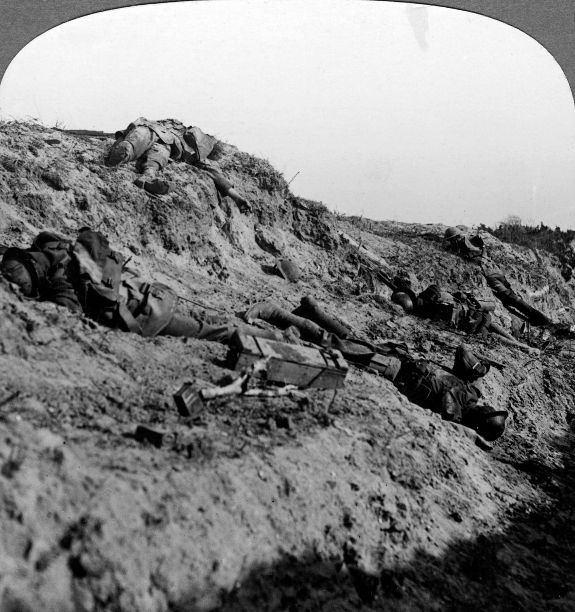 Døde soldater, Vimy Ridge, Frankrig, Første Verdenskrig, 1914-1918 af Realistic Travels Publishers