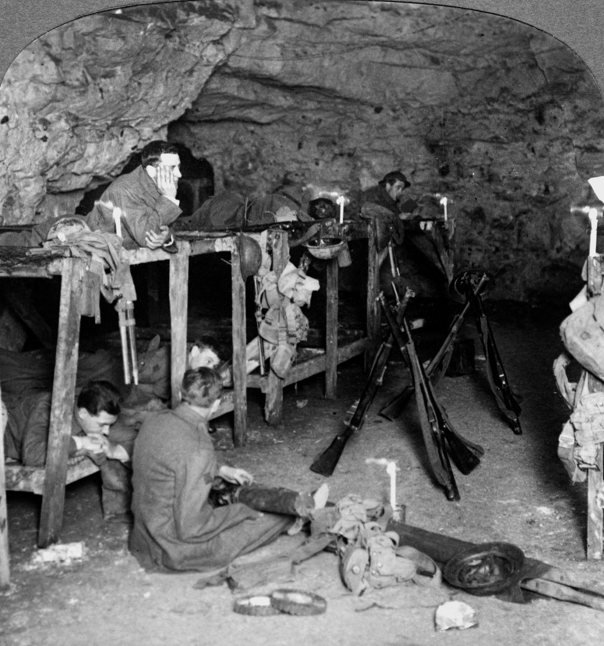 Labyrinten, Arras, Frankrig, Første Verdenskrig, 1916-1918. af Realistic Travels Publishers
