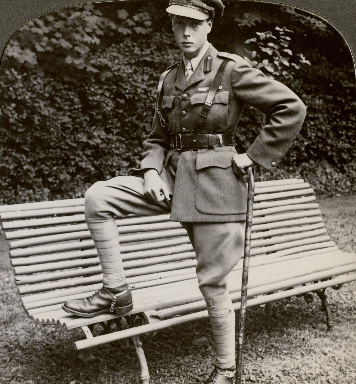 Prinsen af Wales i militæruniform, Frankrig, Første Verdenskrig, 1914-1918. af Realistic Travels Publishers