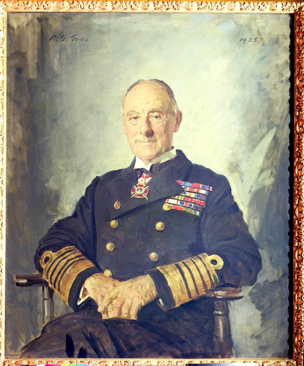 Admiral af flåden, jarl Jellicoe af Scapa (1859-1935) af Reginald Grenville Eves