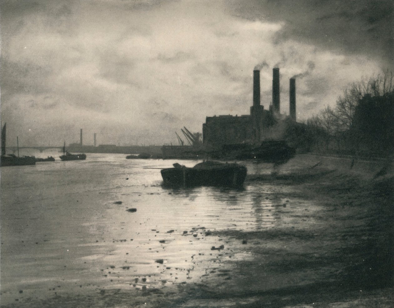 Chelsea Power Station, c1927, 1927 af Reginald Belfield