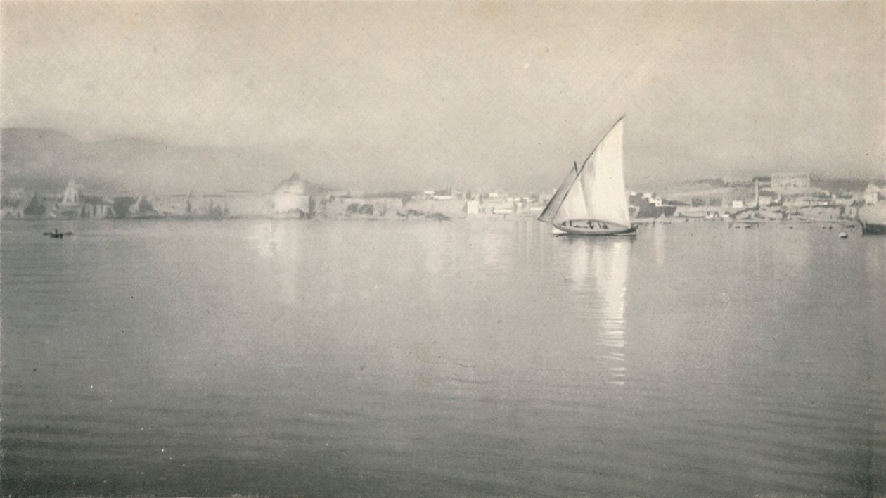 I havnen, Palma, Mallorca, c1927, 1927 af Reginald Belfield