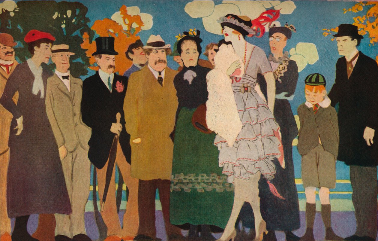 Nogle ræve og en drue, c1887-1924, 1924 af Reginald Edward Higgins