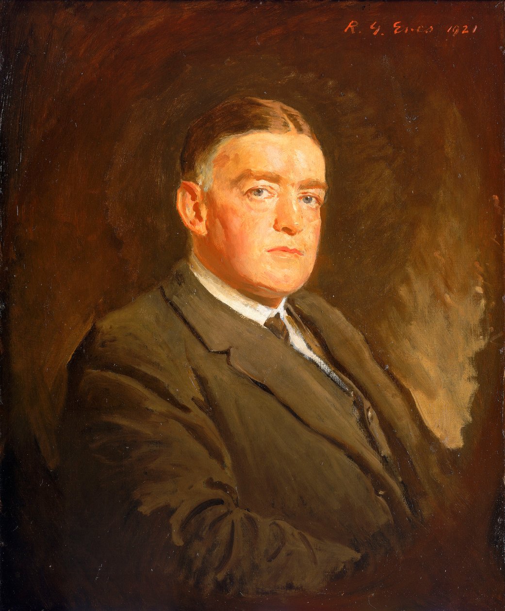 Sir Ernest Henry Shackleton (1874-1922) af Reginald Grenville Eves