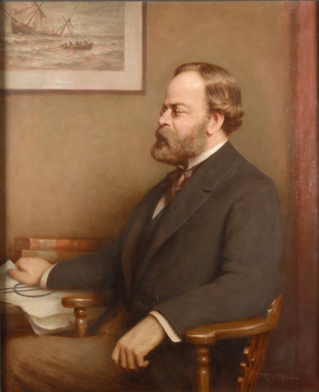 Samuel Plimsoll (1824-1898) af Reginald Henry Campbell