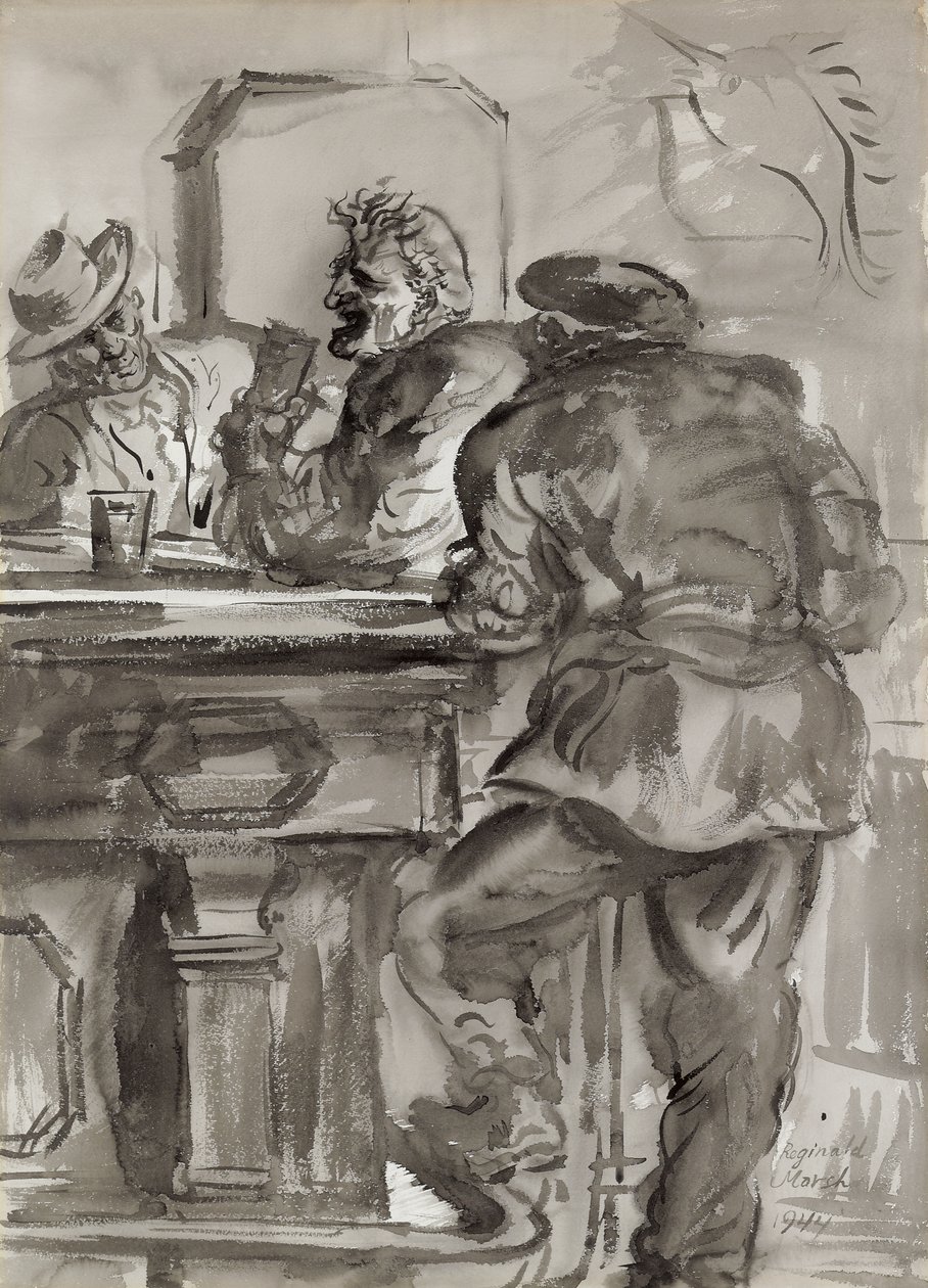 Barfilosof af Reginald Marsh