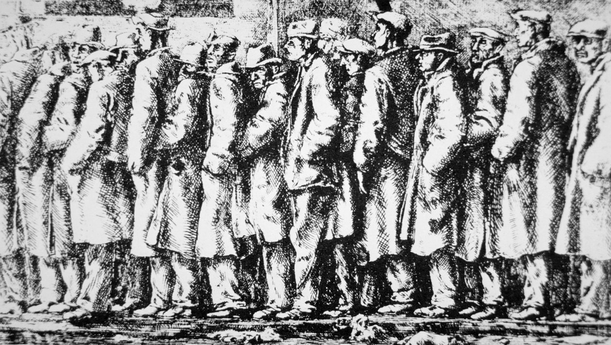 Brødgrænsen af Reginald Marsh