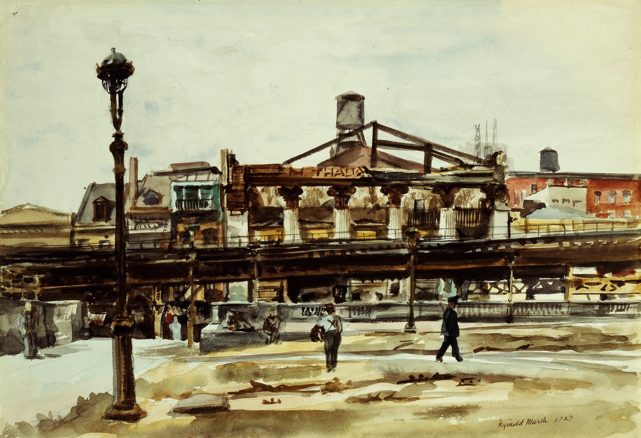 The El af Reginald Marsh
