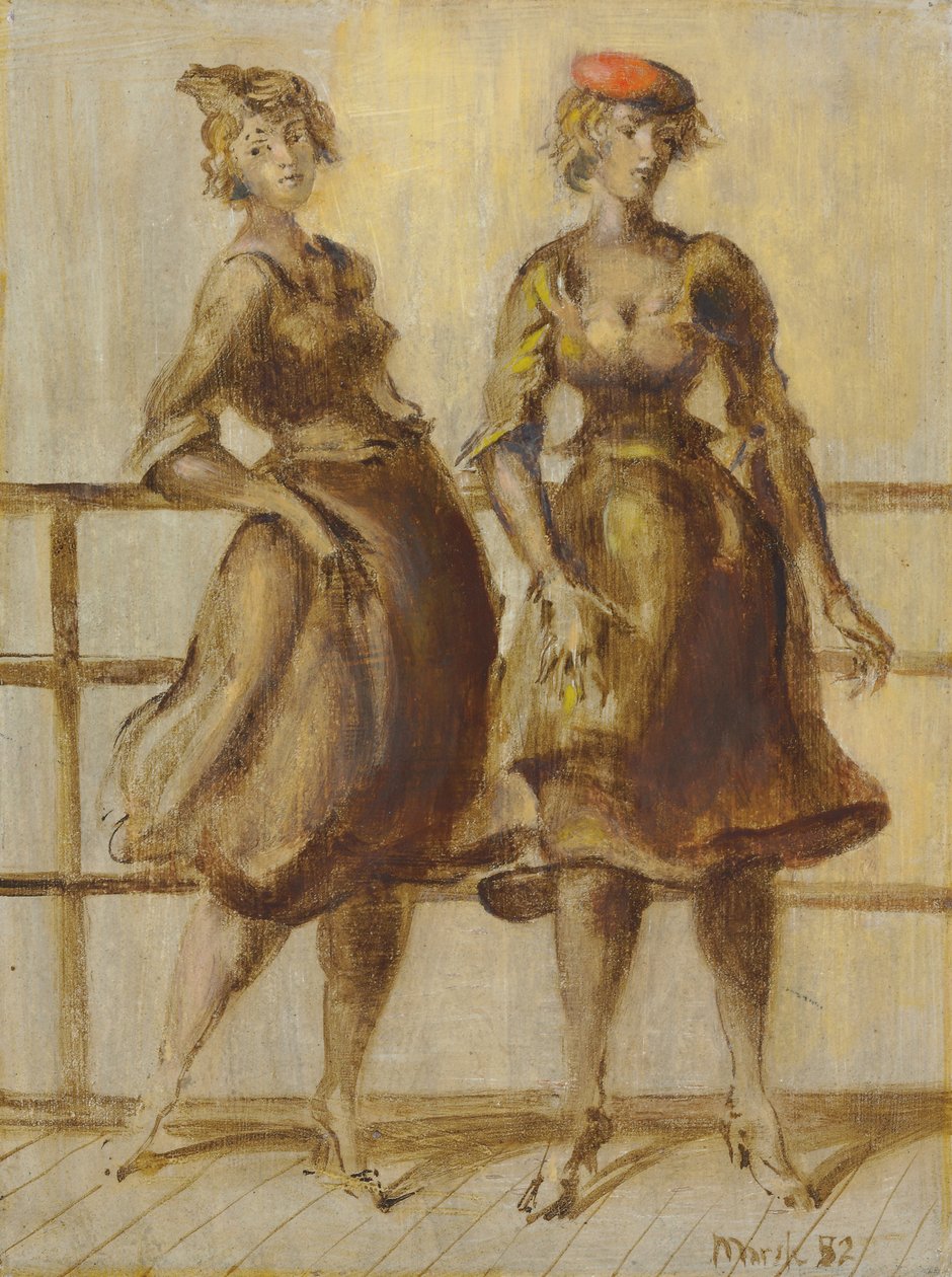 To kvinder af Reginald Marsh