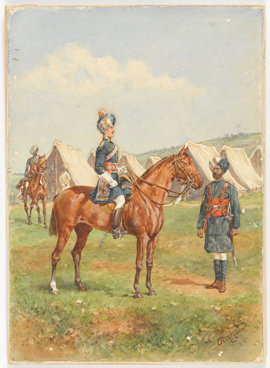 12. kavaleri, 1910 ca af Reginald Wymer