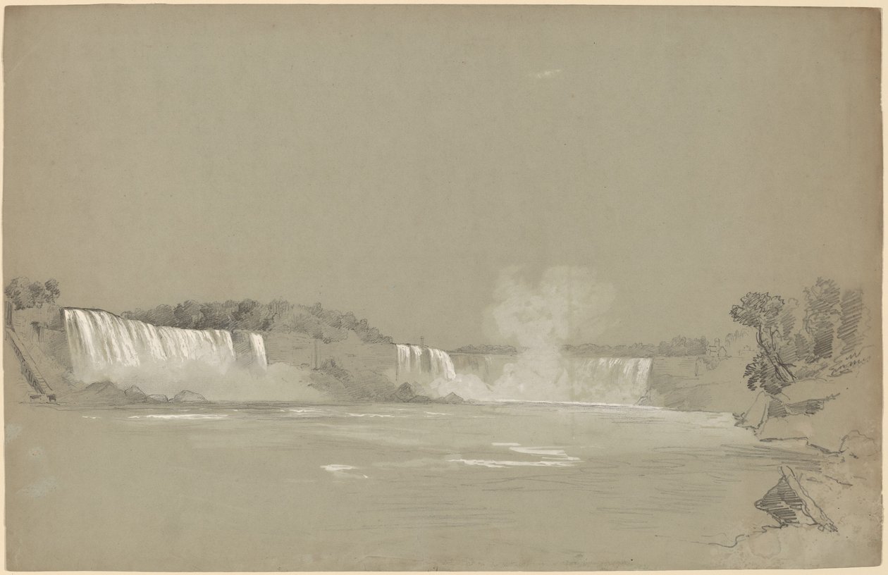Niagara Falls af Regis Francois Gignoux