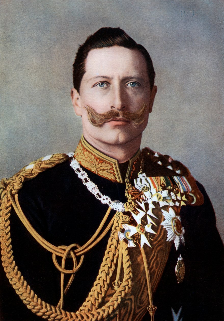 Wilhelm II, kejser af Tyskland og konge af Preussen, slutningen af det 19.-begyndelsen af det 20. århundrede af Reichard and Lindner