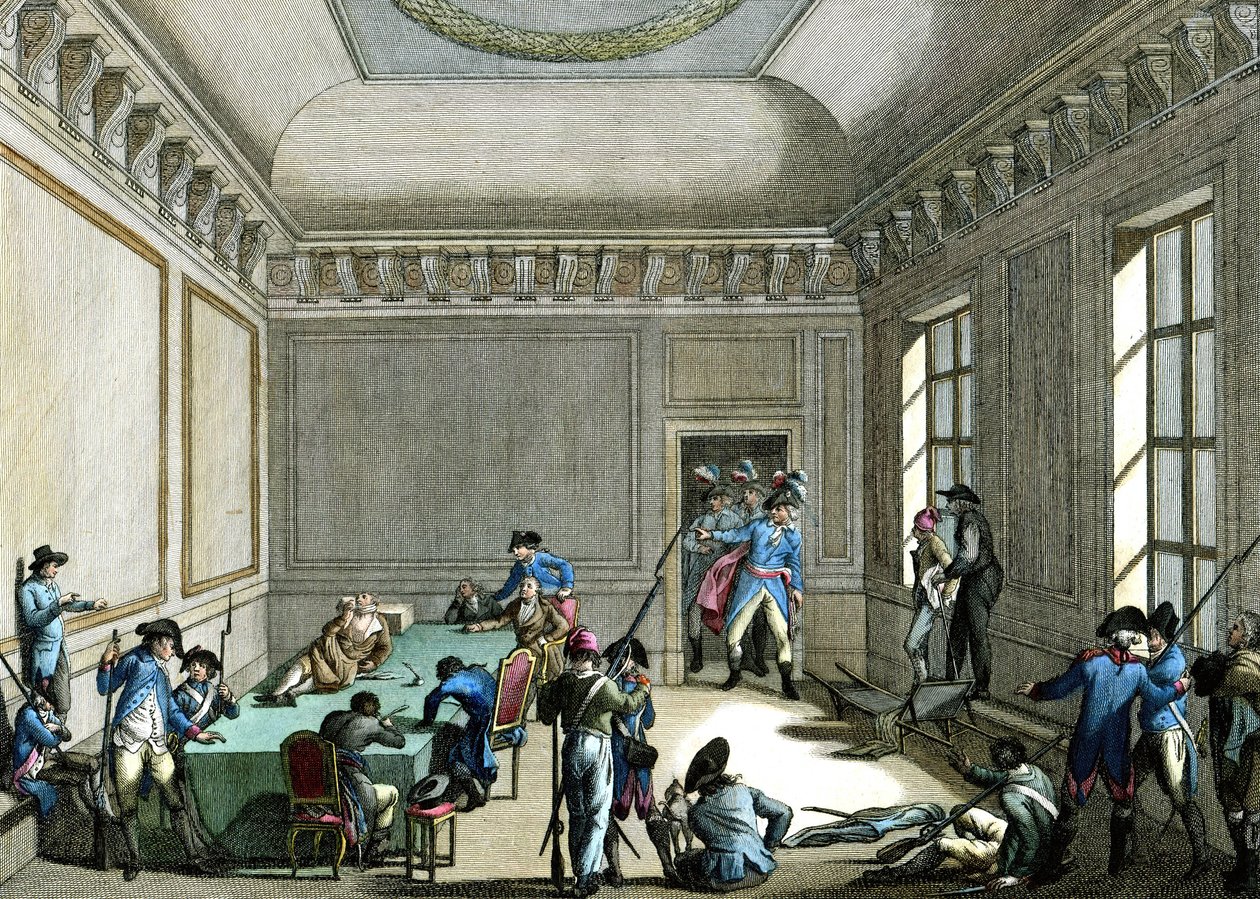 Arrestationen af Robespierre af Reiner Vinkeles