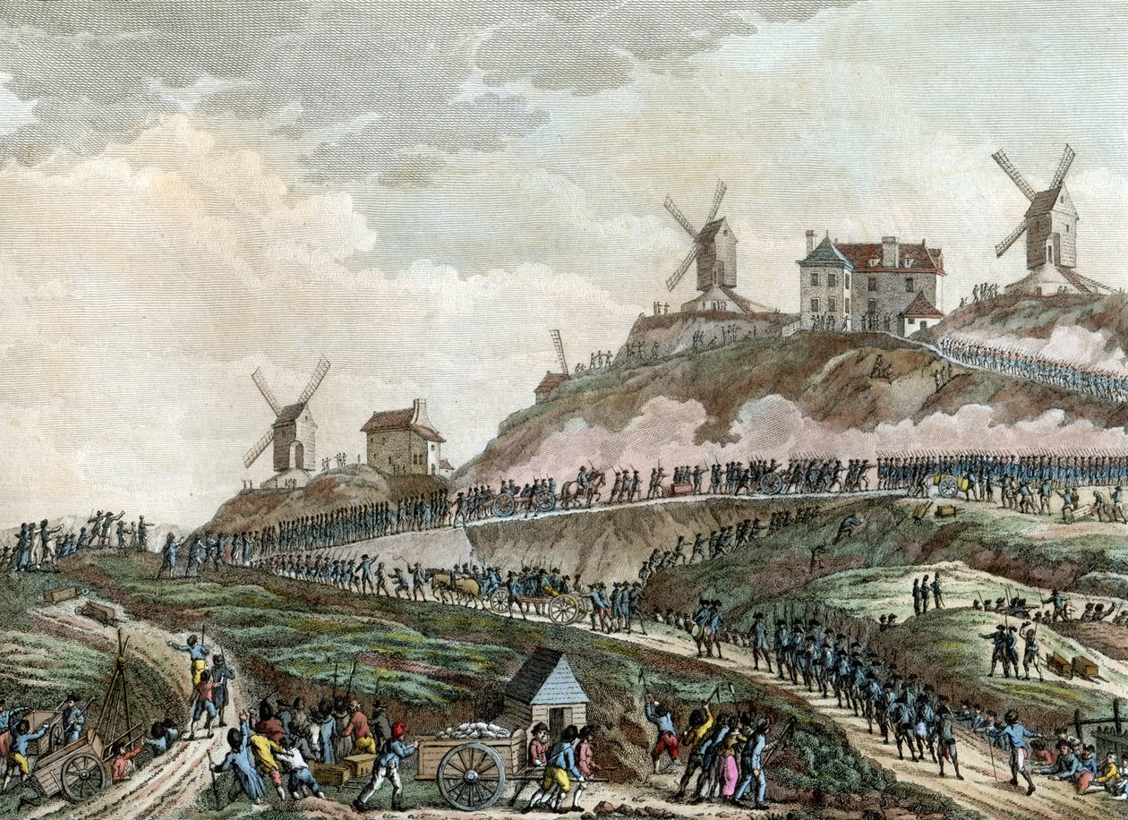 Kanonerne bringer til Montmartre af Reiner Vinkeles
