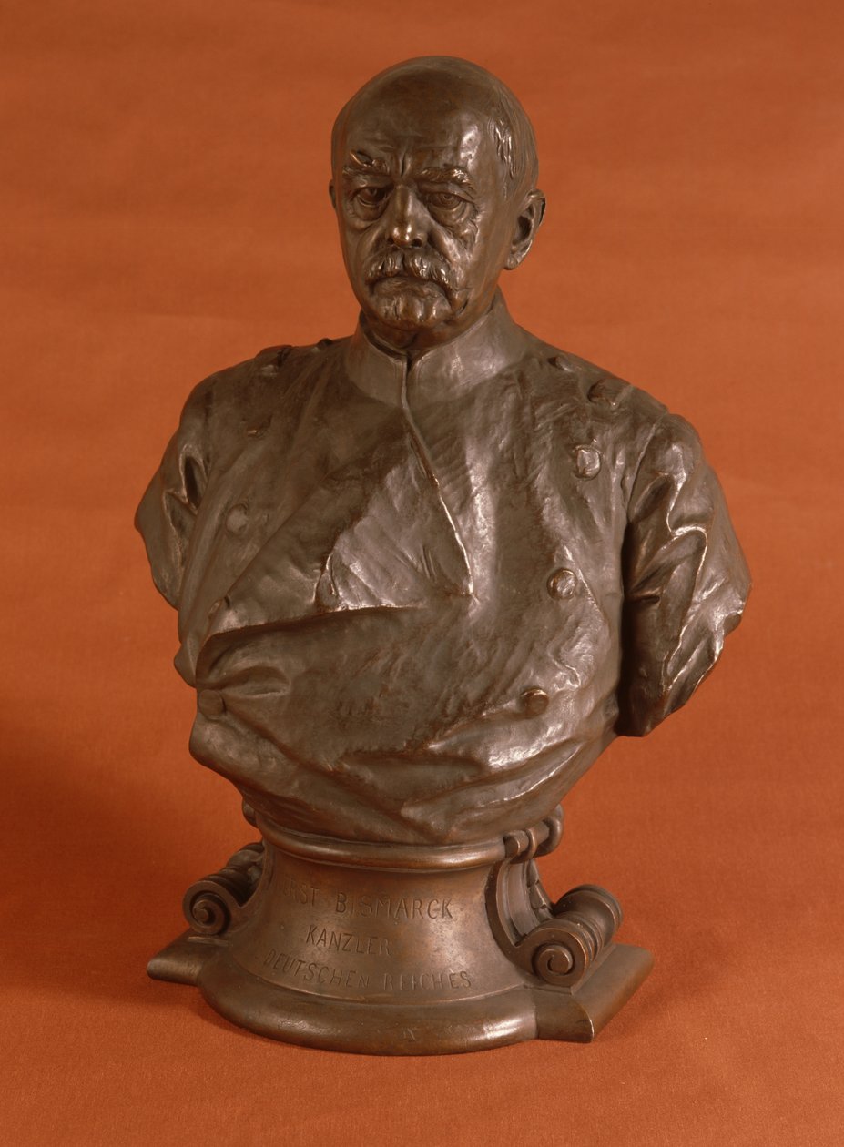 Otto von Bismarck, 1886 (bronze) af Reinhold Begas