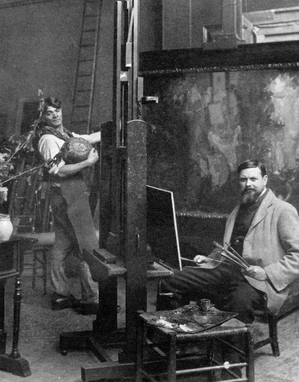 Sir Frank Brangwyn 1867-1956, walisisk kunstner, 1911-1912. af Reinhold Thiele