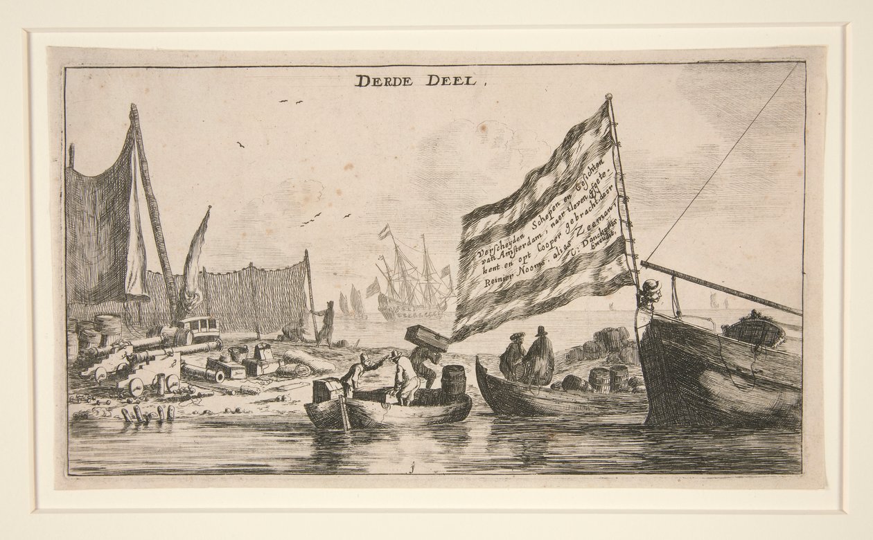 Udsigt over Amsterdam, Titelside, tredje serie ( af Reinier Nooms