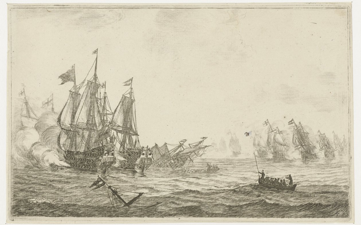 søslag New Ship Batalien (serietitel) af Reinier Nooms