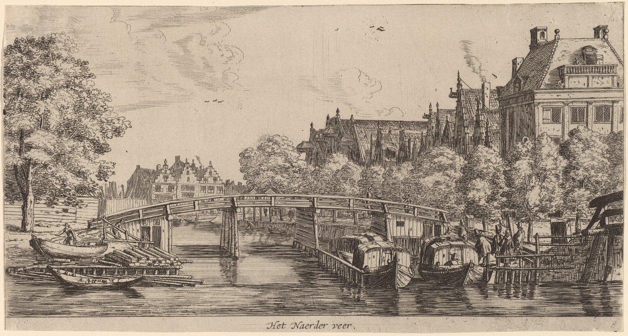 Færgen til Naarden (Nærderfærgen) af Reinier Nooms, called Zeeman