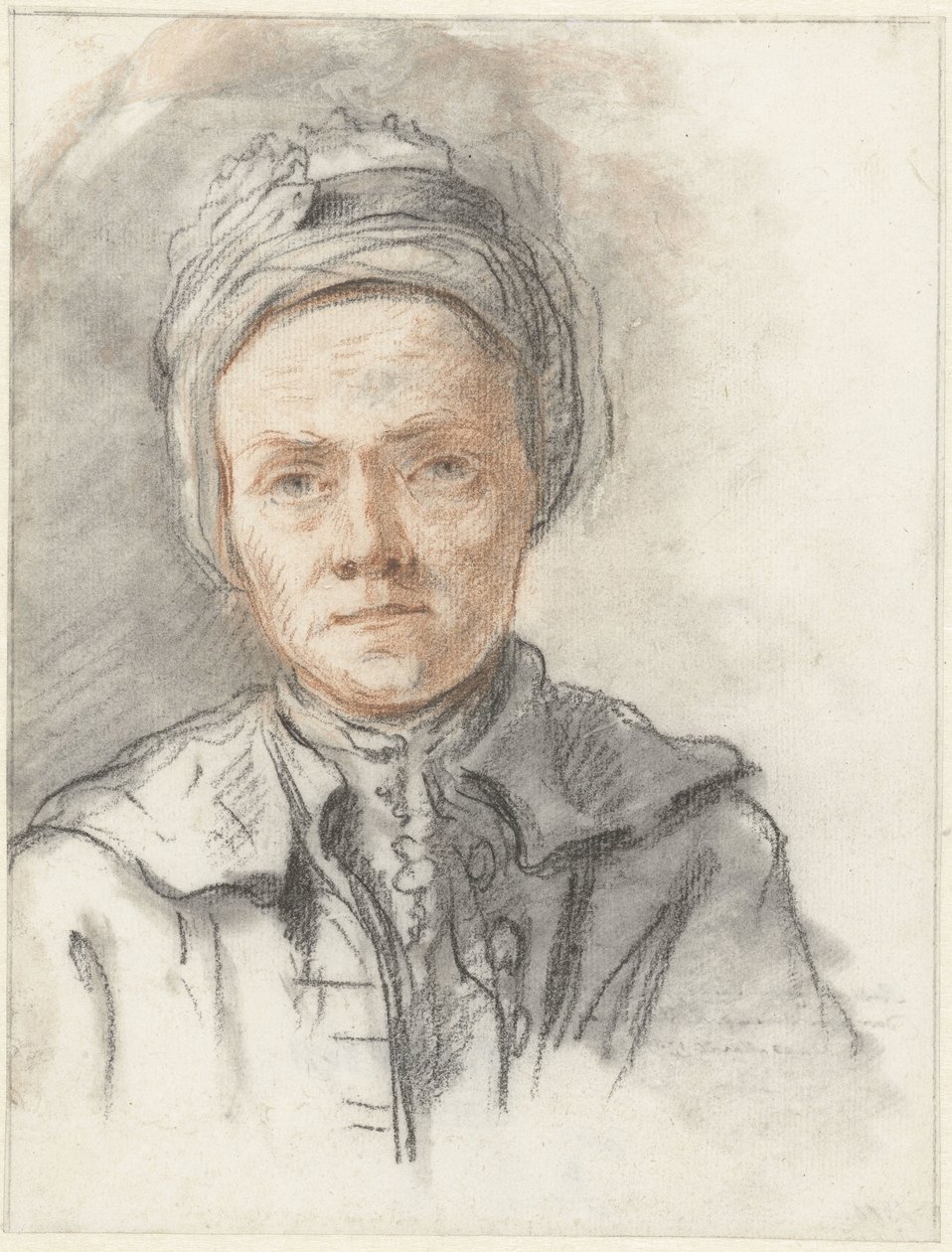Portræt af kunstneren Jacob Cats af Reinier Vinkeles (I)