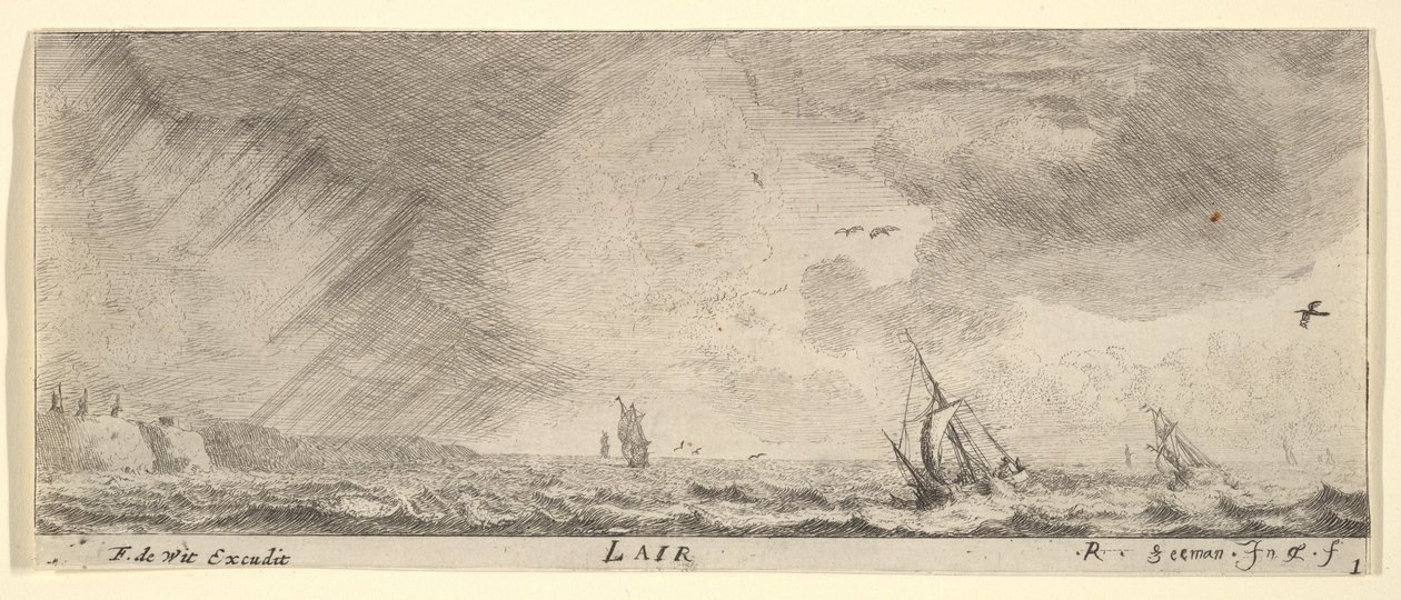 LAir, fra The Elements, 1600-tallet. af Reinier Zeeman
