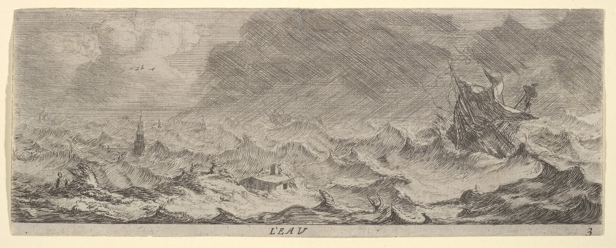 LEau, fra The Elements, 1600-tallet. af Reinier Zeeman