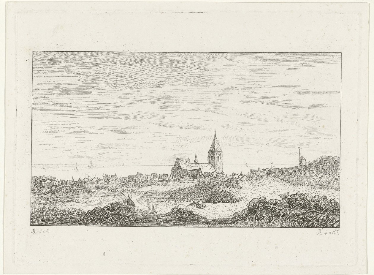 Landsby ved havet af Reinierus Albertus Ludovicus baron van Isendoorn à Blois