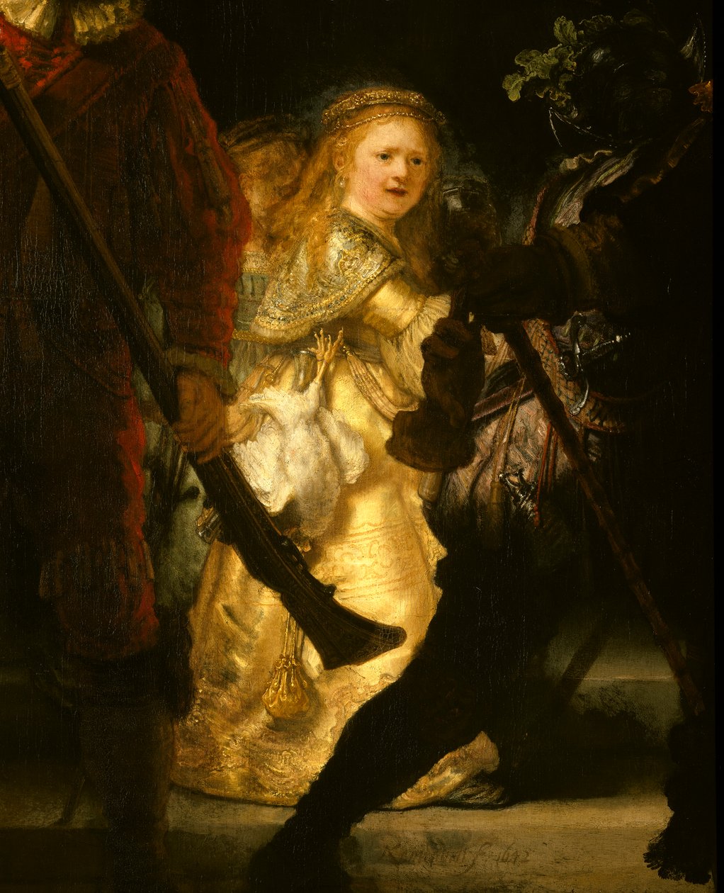 Firmaet til Frans Banning Cocq og Willem van Ruytenburch af Rembrandt van Rijn
