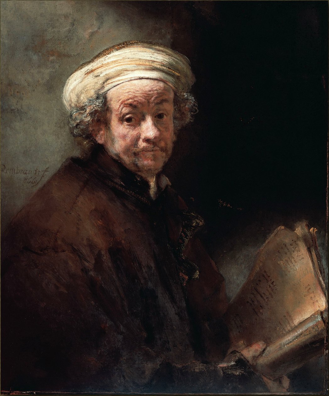Selvportræt som apostelen Paulus af Rembrandt van Rijn