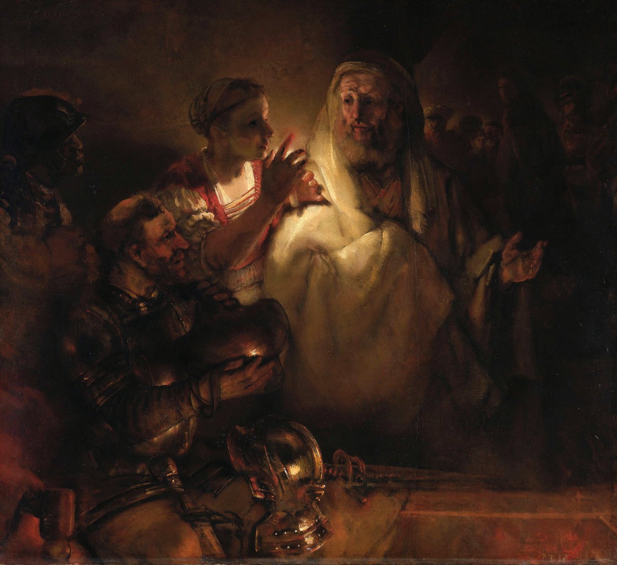 Sankt Peters benægtelse af Rembrandt van Rijn